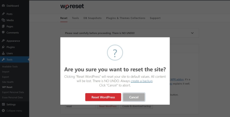 Lỗi WP Sorry you are not allowed to access this page