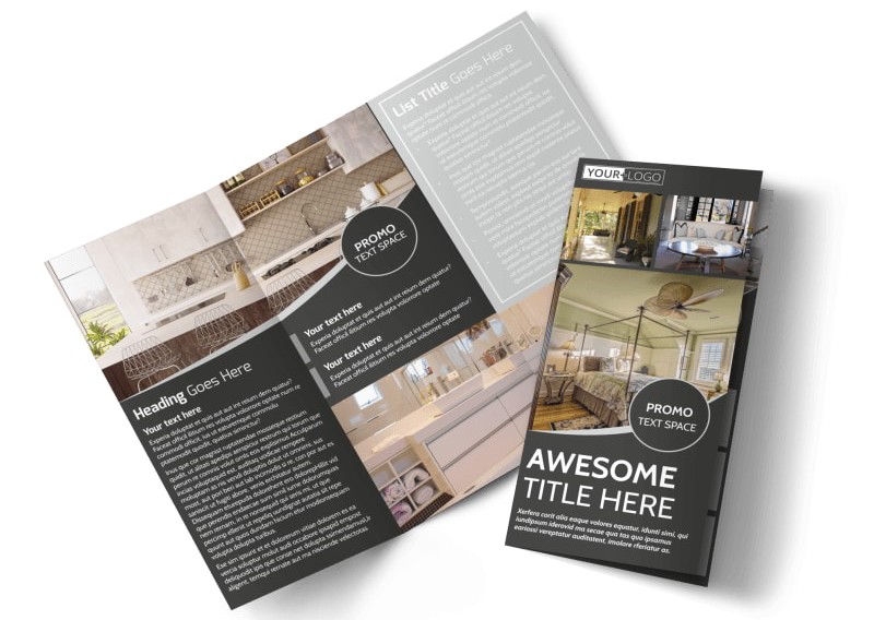 Mẫu brochure đẹp ngành bất động sản Mẫu brochure đẹp ngành bất động sản