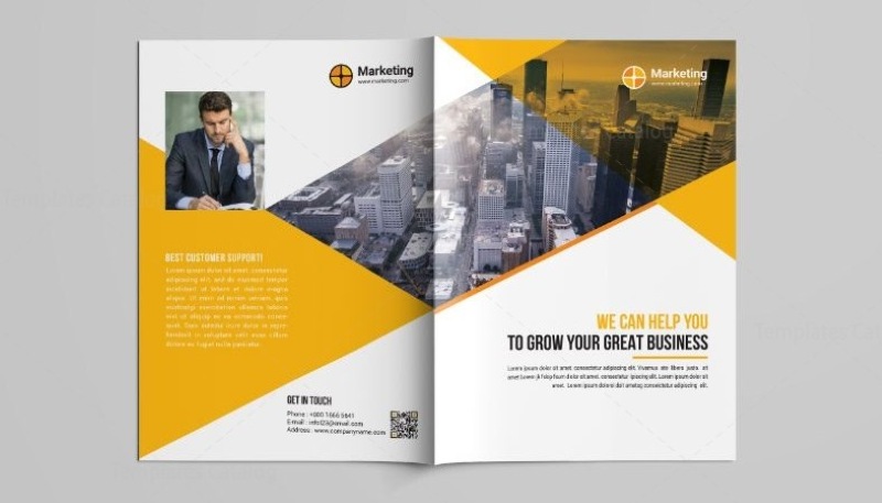 Mẫu brochure đẹp theo hình thức thiết kế Mẫu brochure đẹp theo hình thức thiết kế