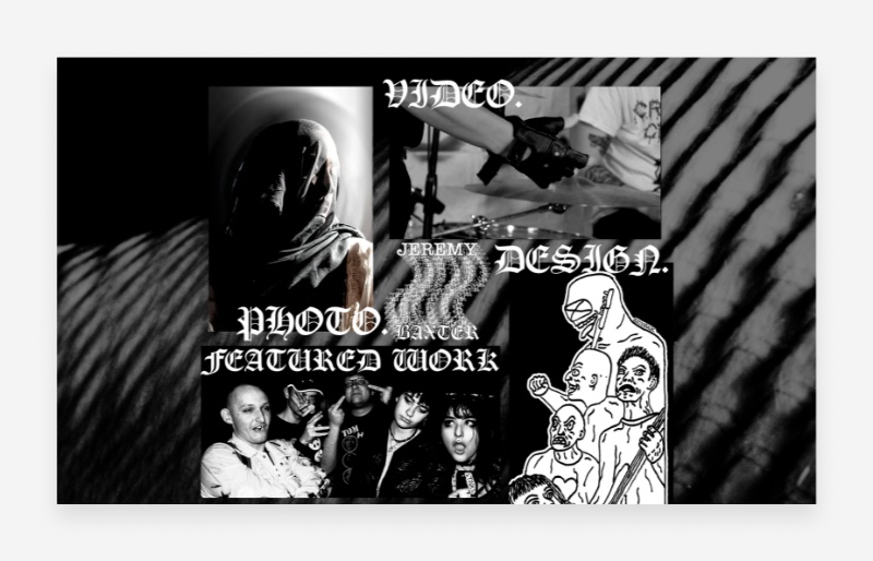 Mẫu brutalism web đẹp Mẫu brutalism web đẹp
