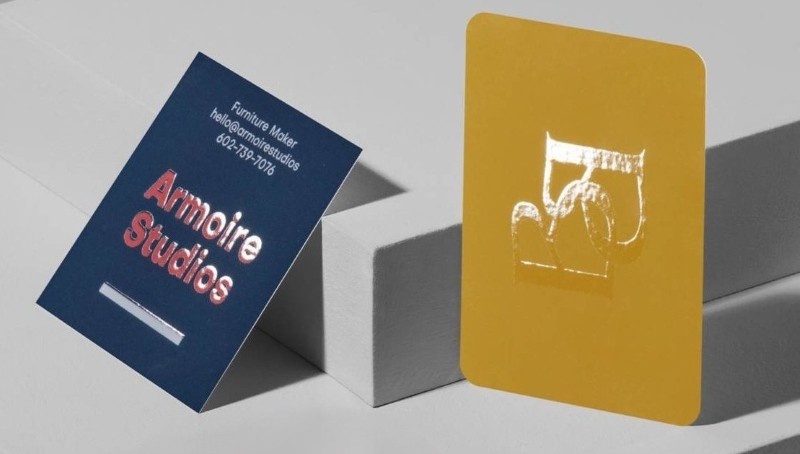 Mẫu card visit chất liệu đẹp