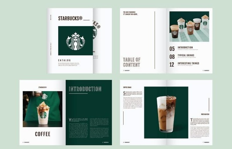 Mẫu catalog giới thiệu công ty FnB