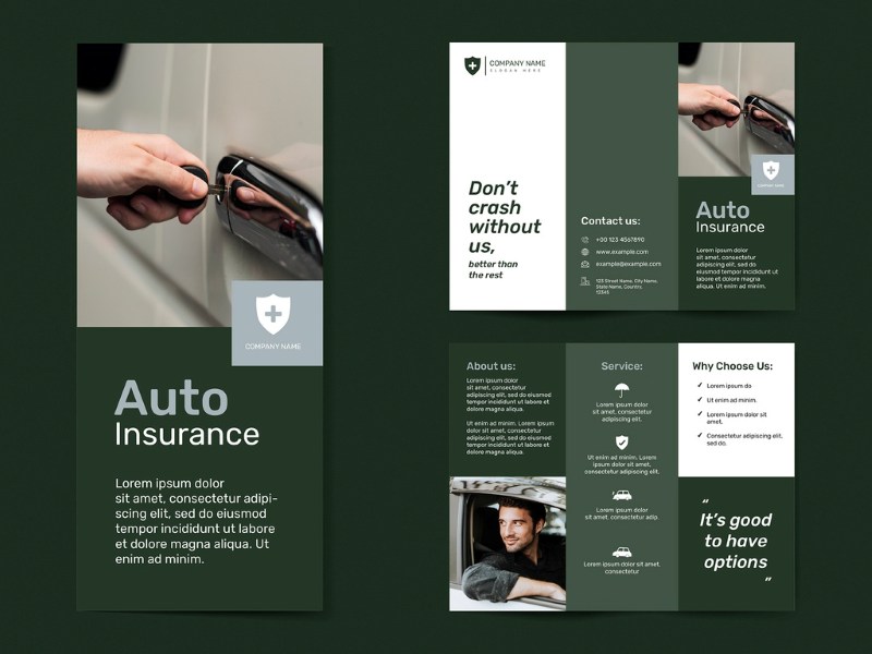 Mẫu catalogue giới thiệu công ty bảo hiểm xe
