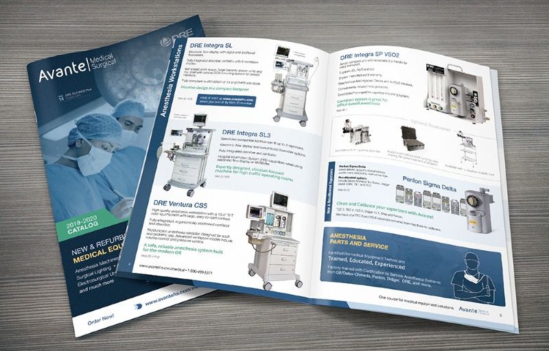 Mẫu catalogue giới thiệu công ty cung cấp vật tư