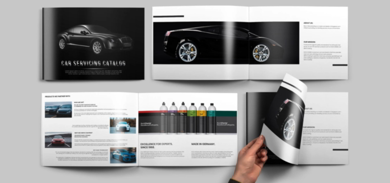 Mẫu Catalogue xe đẹp