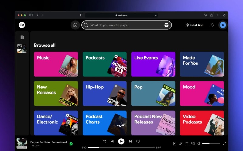 Mẫu giao diện dark mode