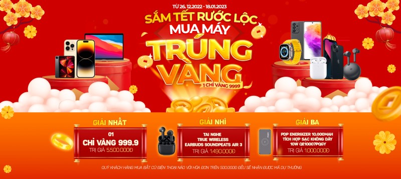 Mẫu landing page bán hàng Tết