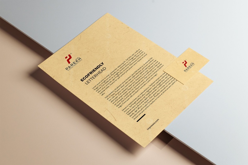 Mẫu letterhead ecofriendly