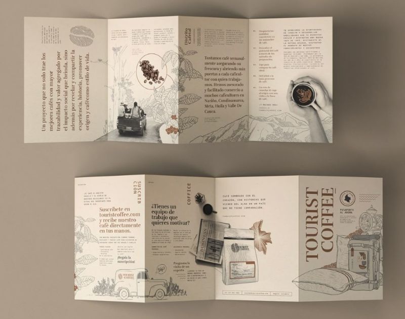 Mẫu Pamphlet quảng cáo