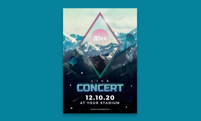 Mẫu poster sáng tạo, đẹp