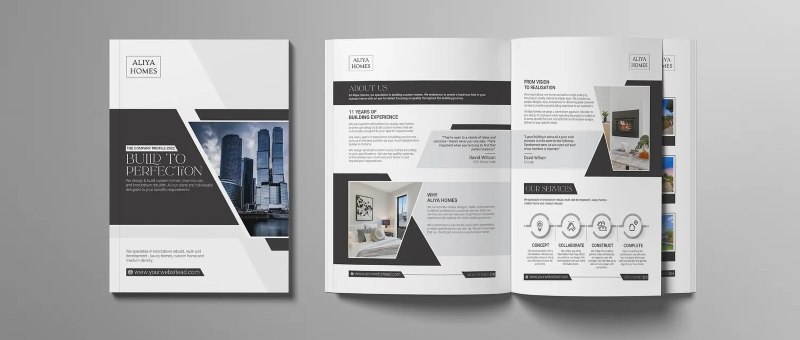 Mẫu profile công ty bất động sản đẹp