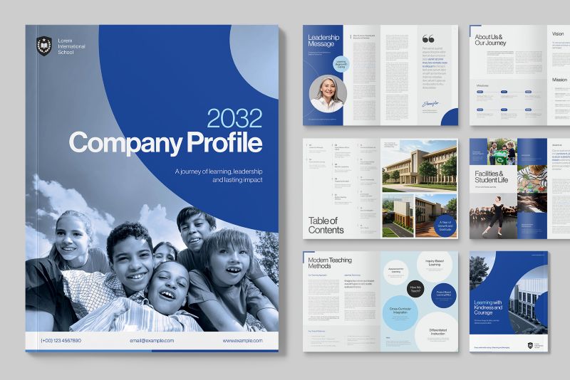 Mẫu profile công ty giáo dục