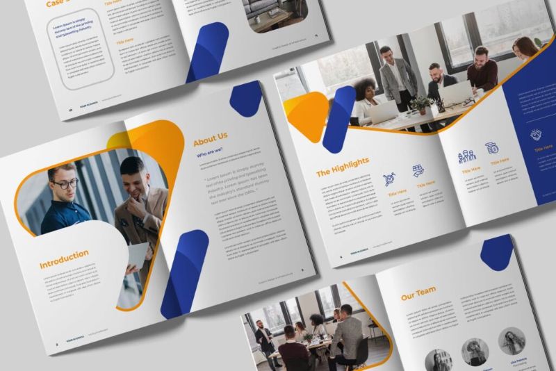 Mẫu profile công ty tư vấn đẹp