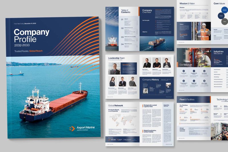 Mẫu profile ngành logistic