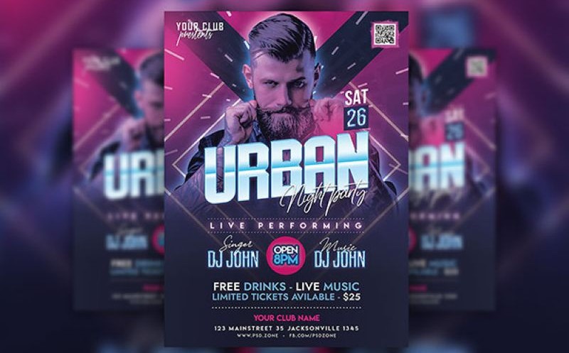 Mẫu thiết kế flyer đẹp Mẫu thiết kế flyer đẹp