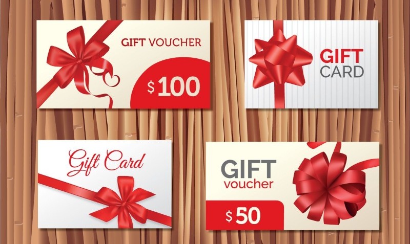 Mẫu thiết kế gift voucher