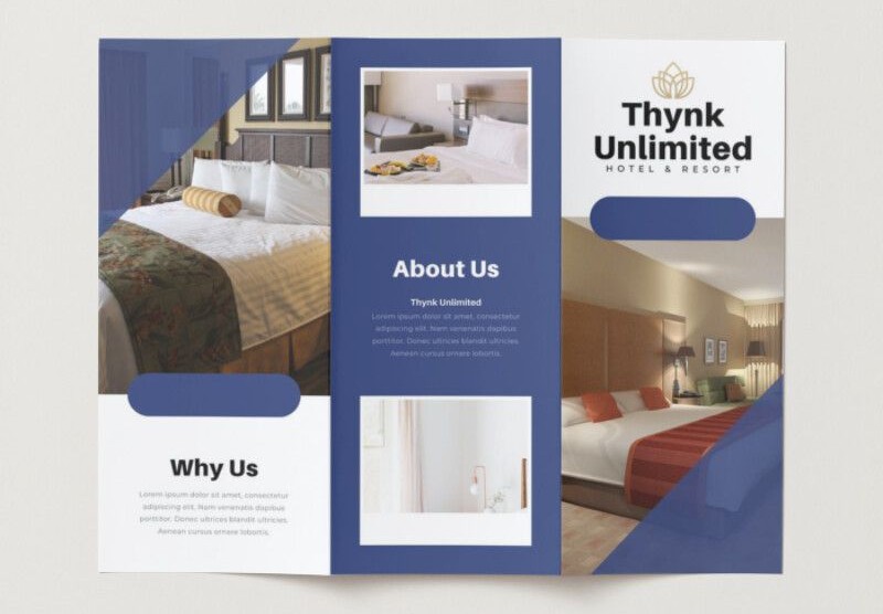 Mẫu thiết kế Pamphlet đẹp