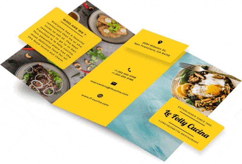 Mẫu thiết kế pamphlet 