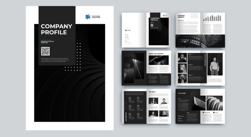 Mẫu thiết kế profile công ty đẹp