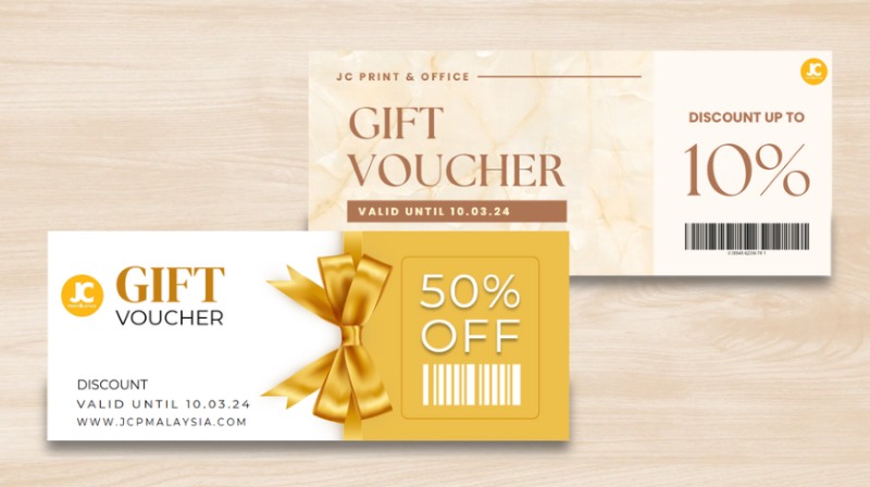 Mẫu thiết kế voucher giảm giá