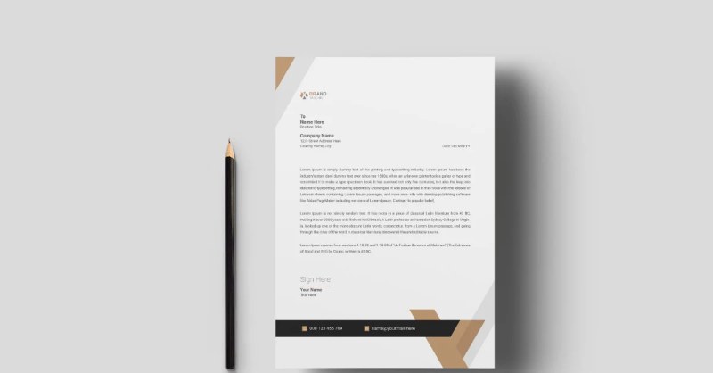 Mẫu tiêu đề thư đẹp, hiệu quả