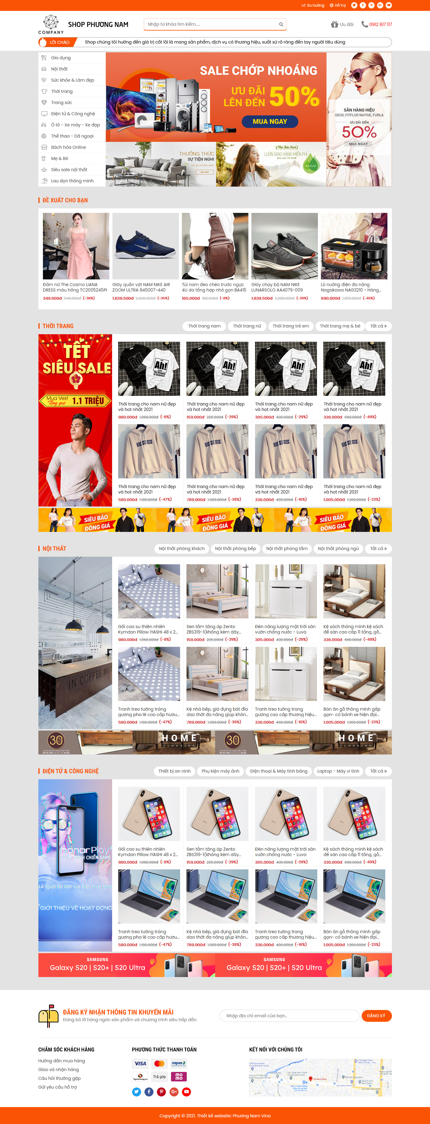 Mẫu web chuyên nghiệp