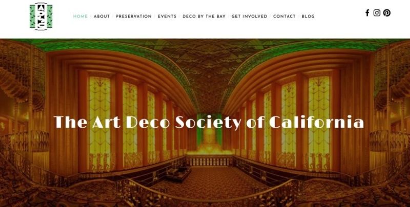 Mẫu website vintage đẹp
