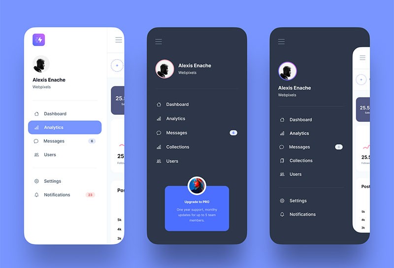 Menu hamburger là gì? 