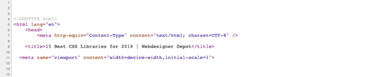 Meta tags
