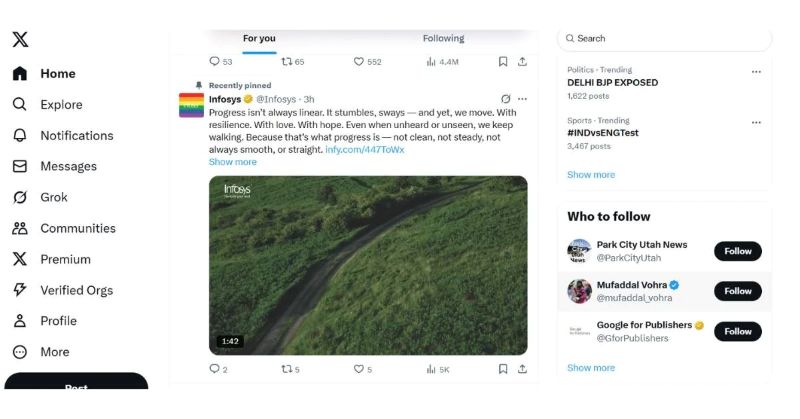Microblogging site Microblogging site