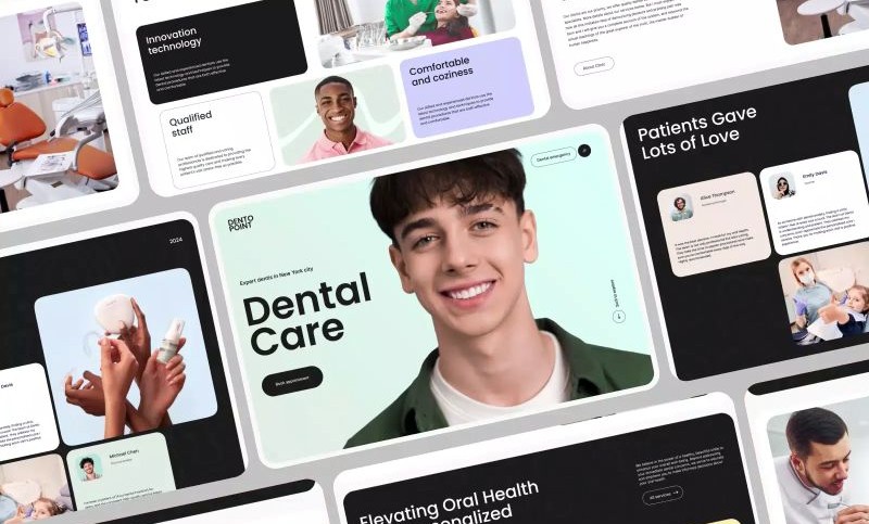 Minimalist style website