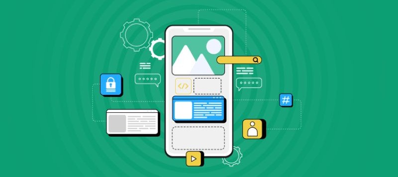 Mobile UI UX website