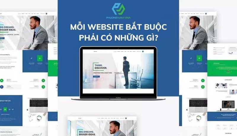 Mỗi website bắt buộc phải có những gì để hoạt động hiệu quả?