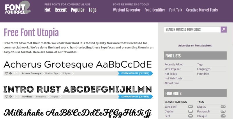 Nền tảng tải HTML fonts