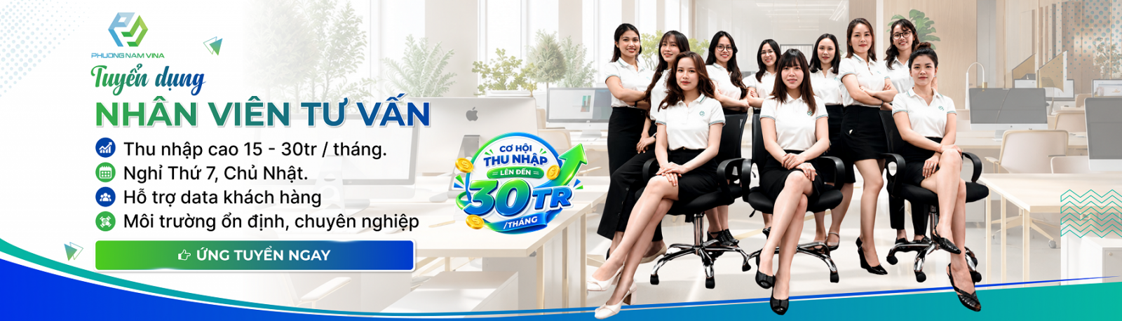 Tuyển Nhân Viên Tư Vấn Website