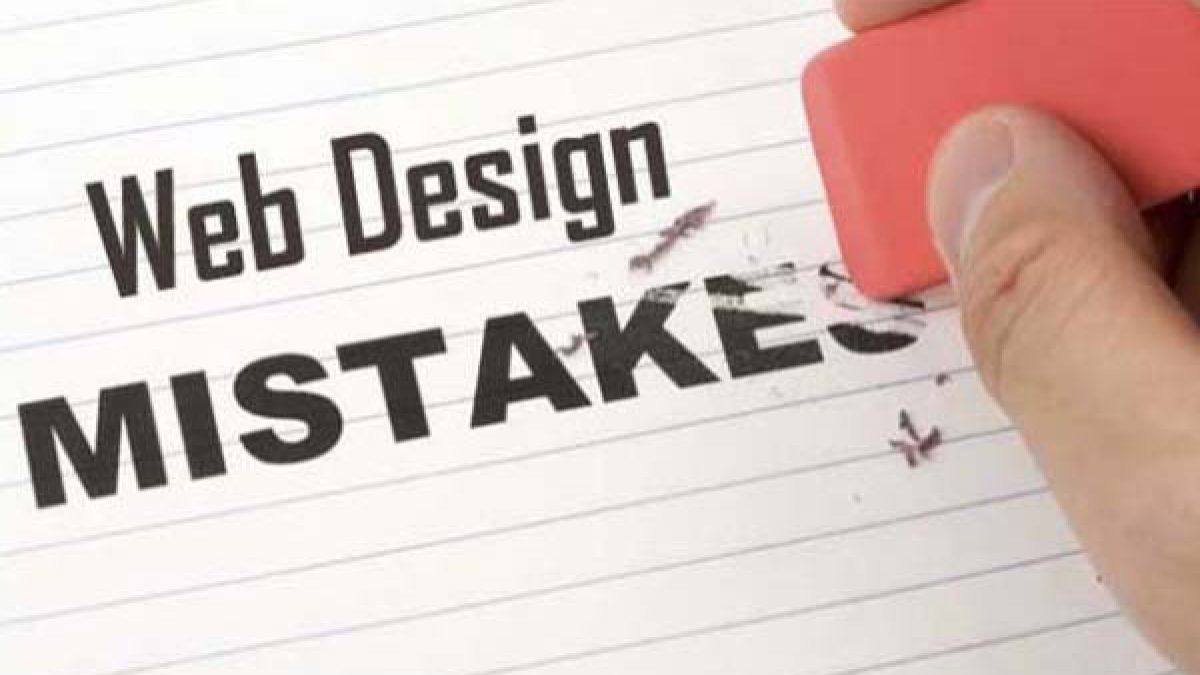 Những sai lầm phổ biến cần tránh khi thiết kế website