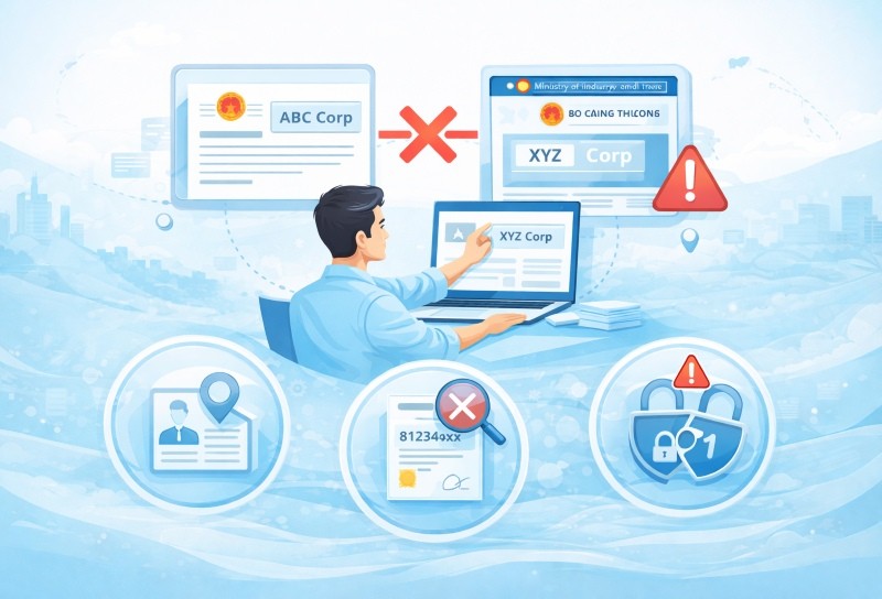 Những việc cần làm trước khi khai báo website Bộ Công Thương