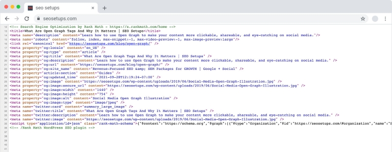 Open Graph nâng cao