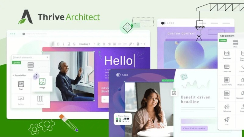 Plugin landing page WordPress