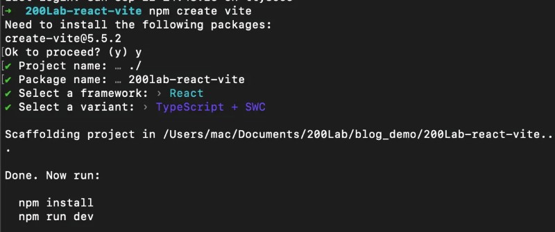 React Vite