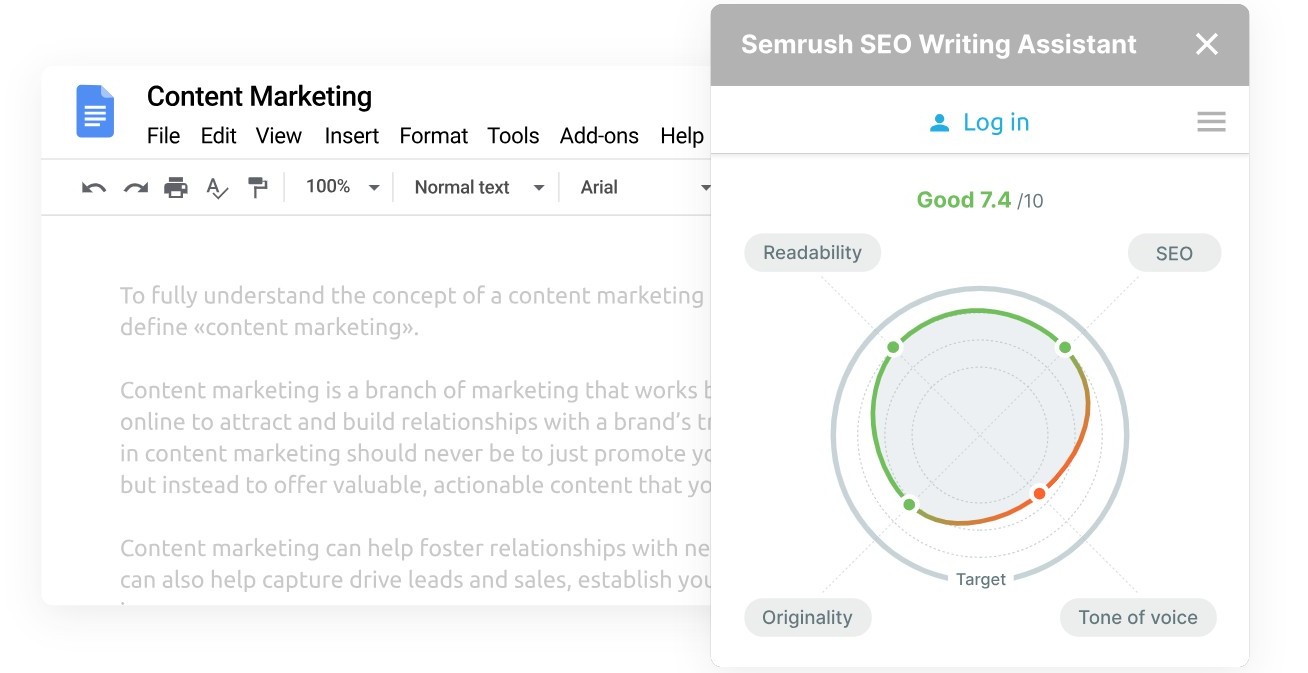 Sử dụng công cụ Semrush