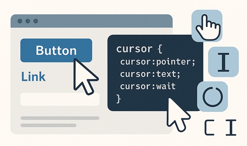 Sử dụng CSS Cursor
