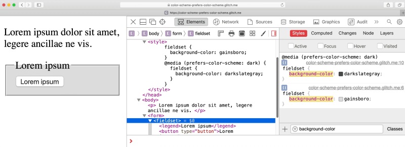 Sử dụng media query