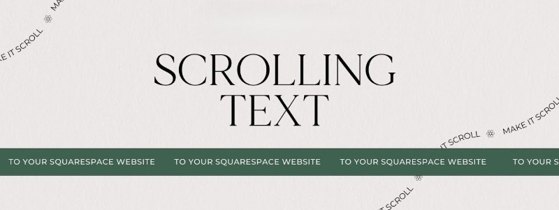 Sử dụng scrolling text Sử dụng scrolling text