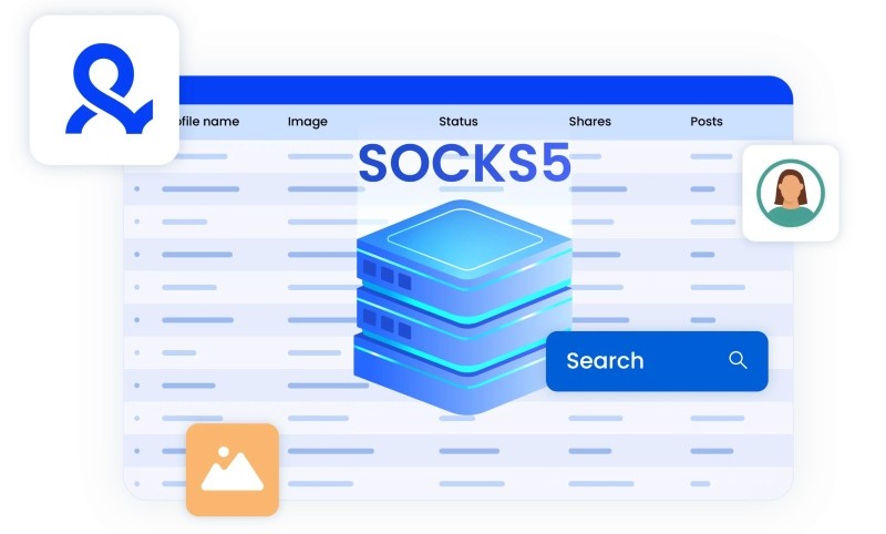 Sử dụng SOCKS5 proxy