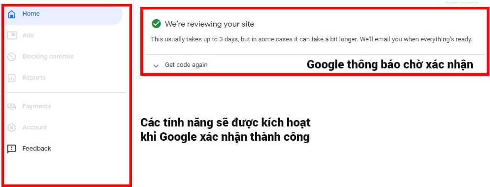 Tài khoản Adsense