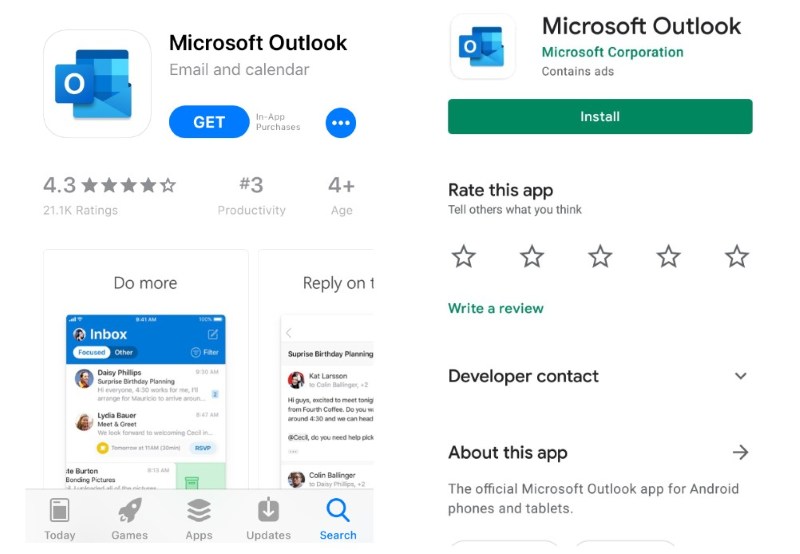 Tải Outlook