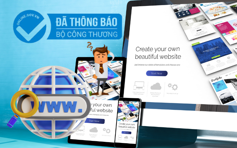 Tại sao phải thông báo web với Bộ Công Thương?