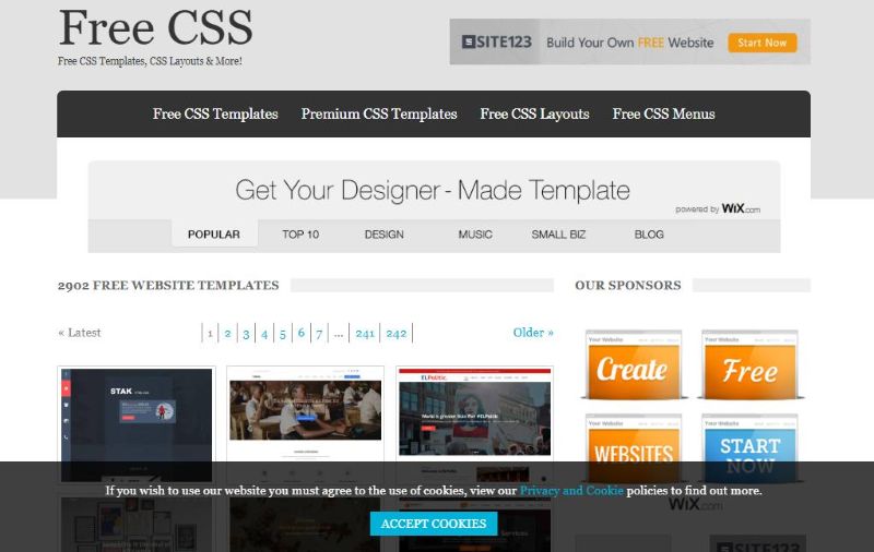 Tải template website miễn phí