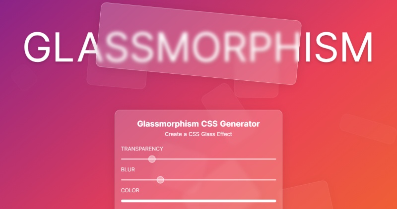 Tạo hiệu ứng glassmorphism Tạo hiệu ứng glassmorphism